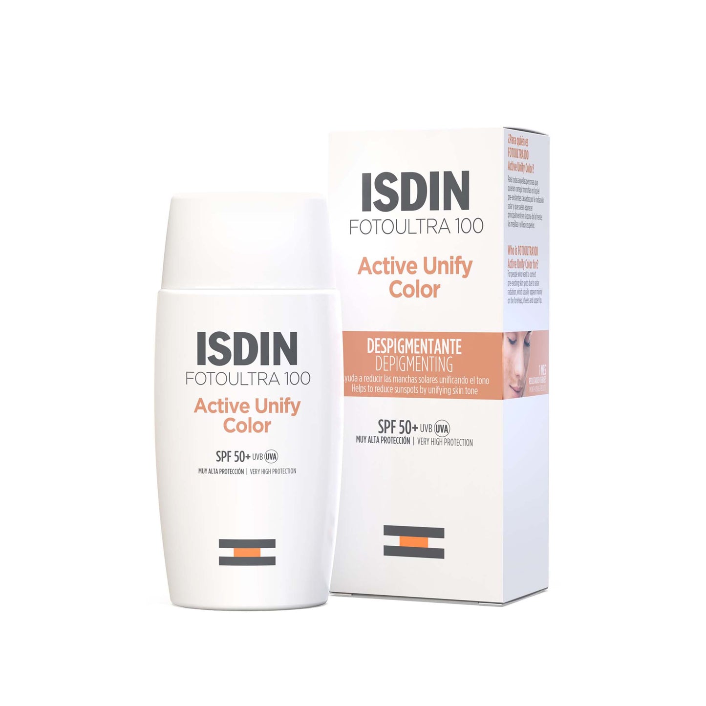 Protector Solar Fotoultra Isdin Active Unify Color 50m