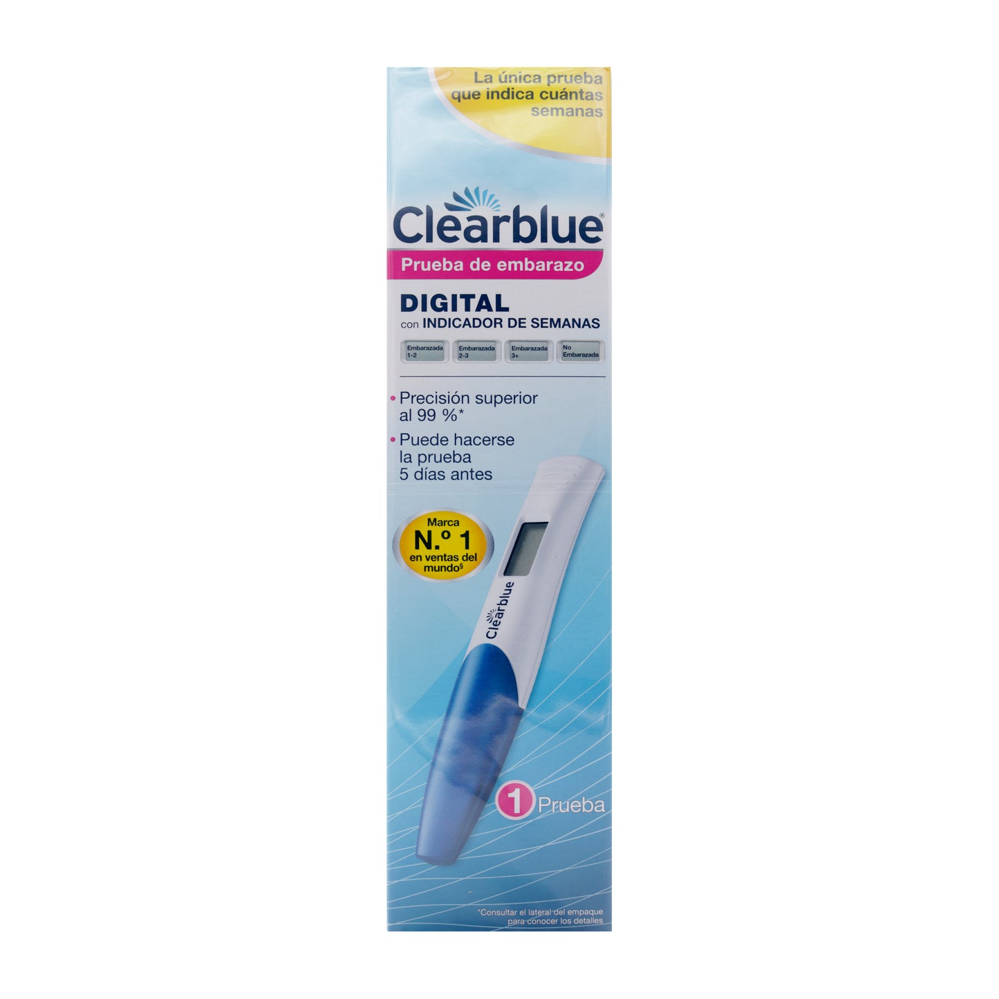 Prueba De Embarazo Clearblue Digital