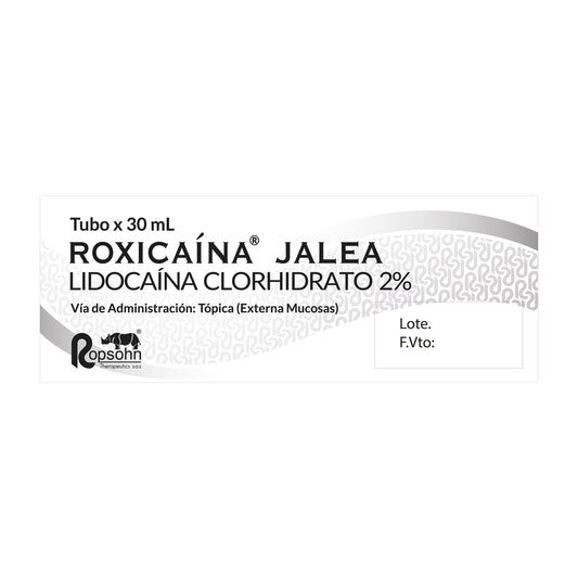 Roxicaina Jalea 2% Tubo 30 Ml