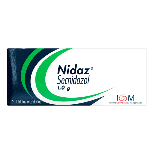 Secnidazol Nidaz 1 Gr 2 Tbs Icom