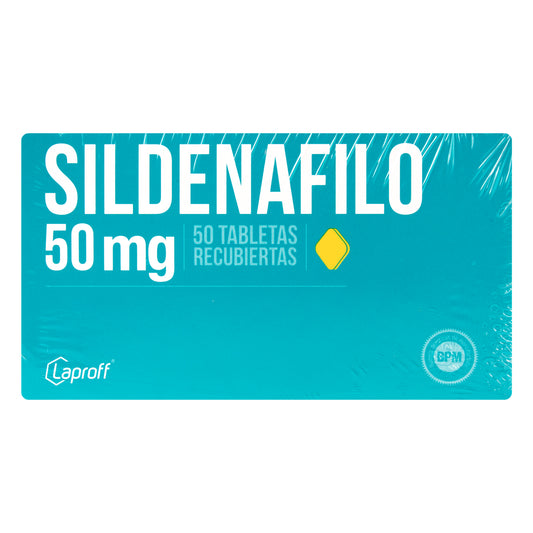 Sildenafilo 50 Mg 2 Tabletas Lp