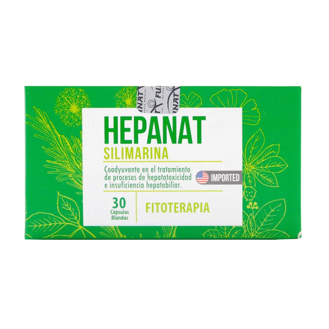 Silimarina Hepanat Fitoterapia 10 Capsulas Funat