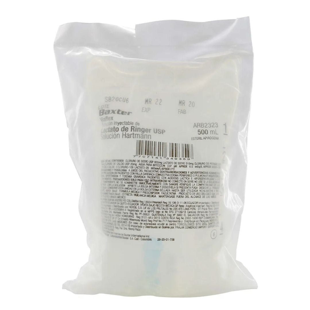 Solucion Lactato Ringer 500ml