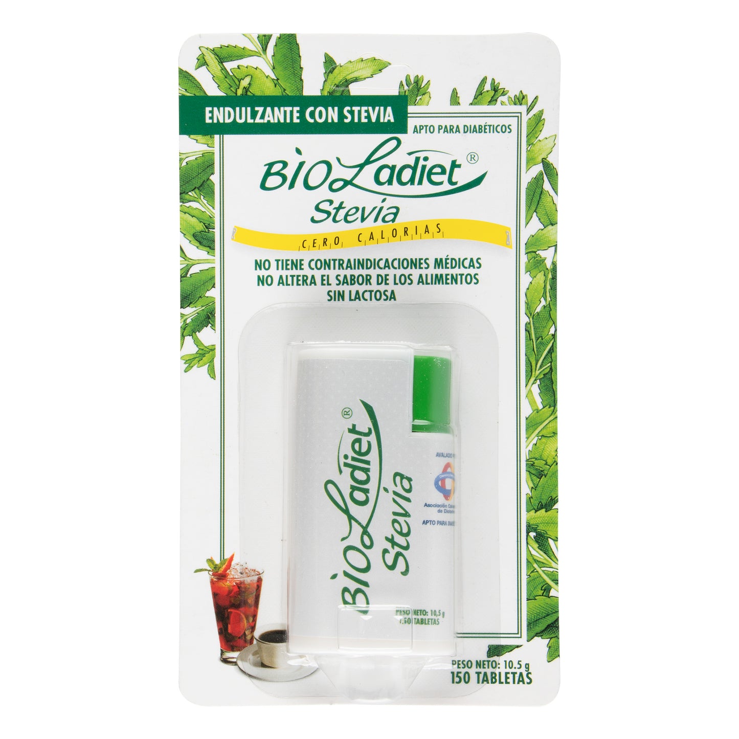 Stevia Bioladiet Dispensador 150 Tabletas