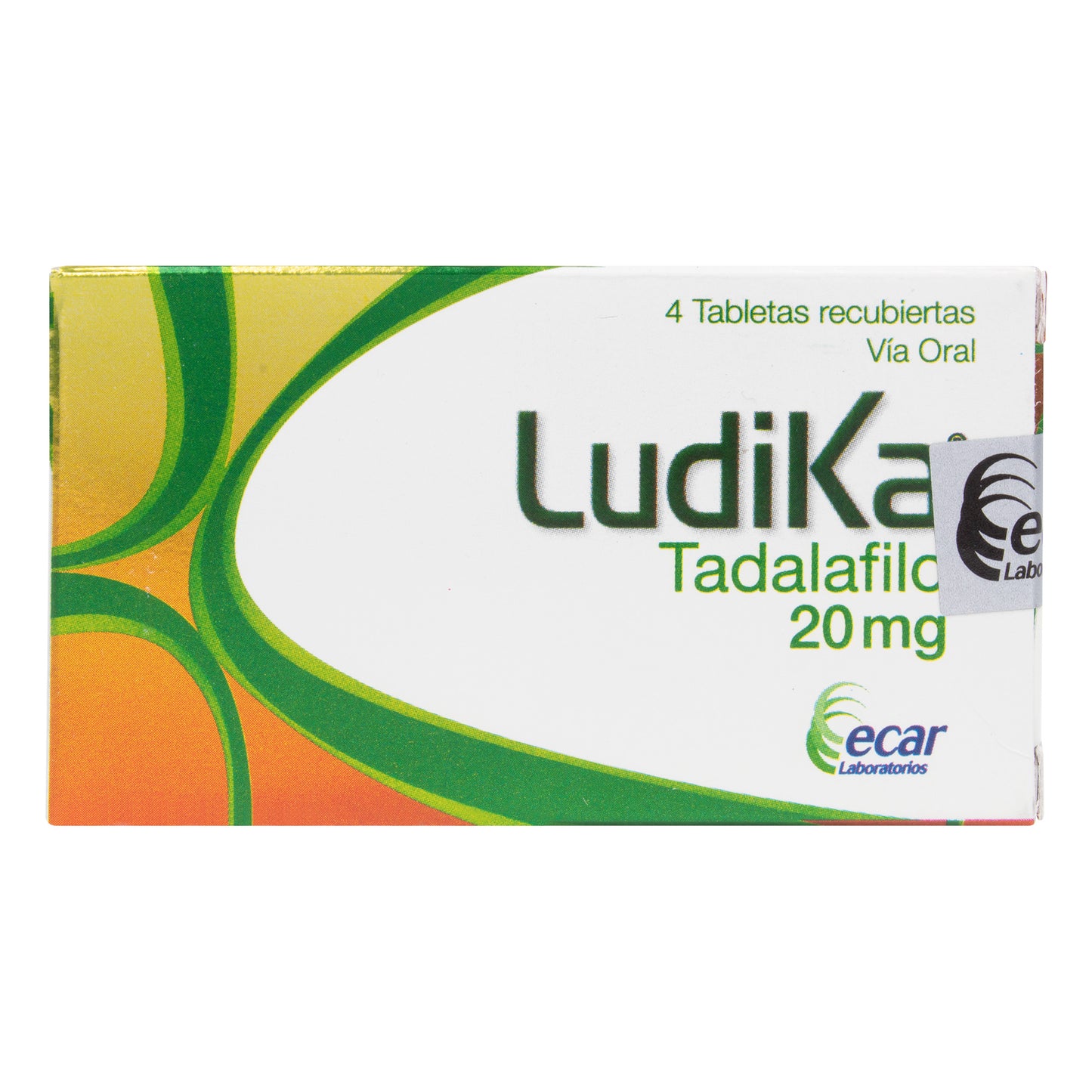 Tadalafilo 20 Mg Ludika 4 Tabletas