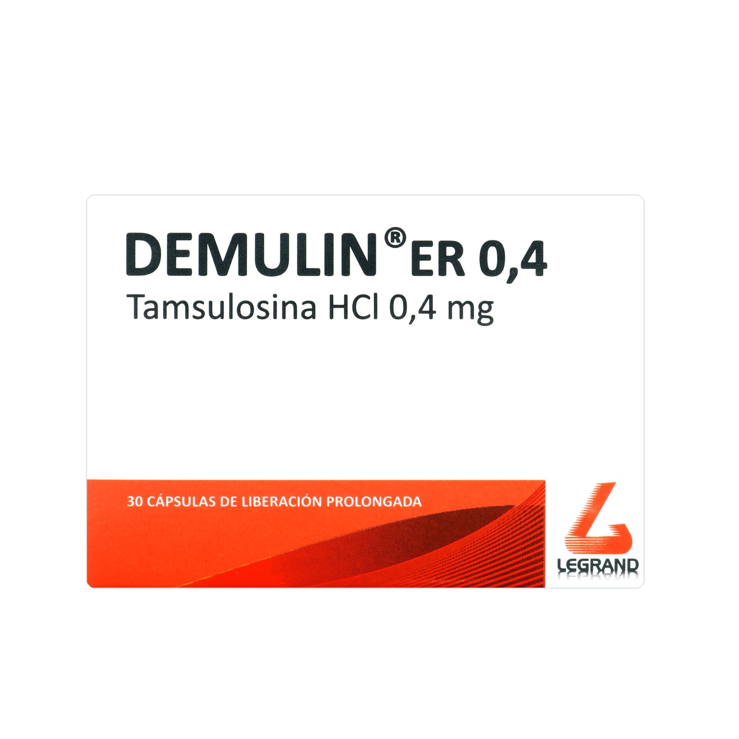 Tamsulosina Demulin Er 0.4 10 Tabletas