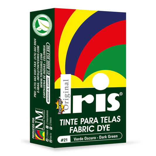 Tinte Iris 21 Verde Oscuro 9 Gr