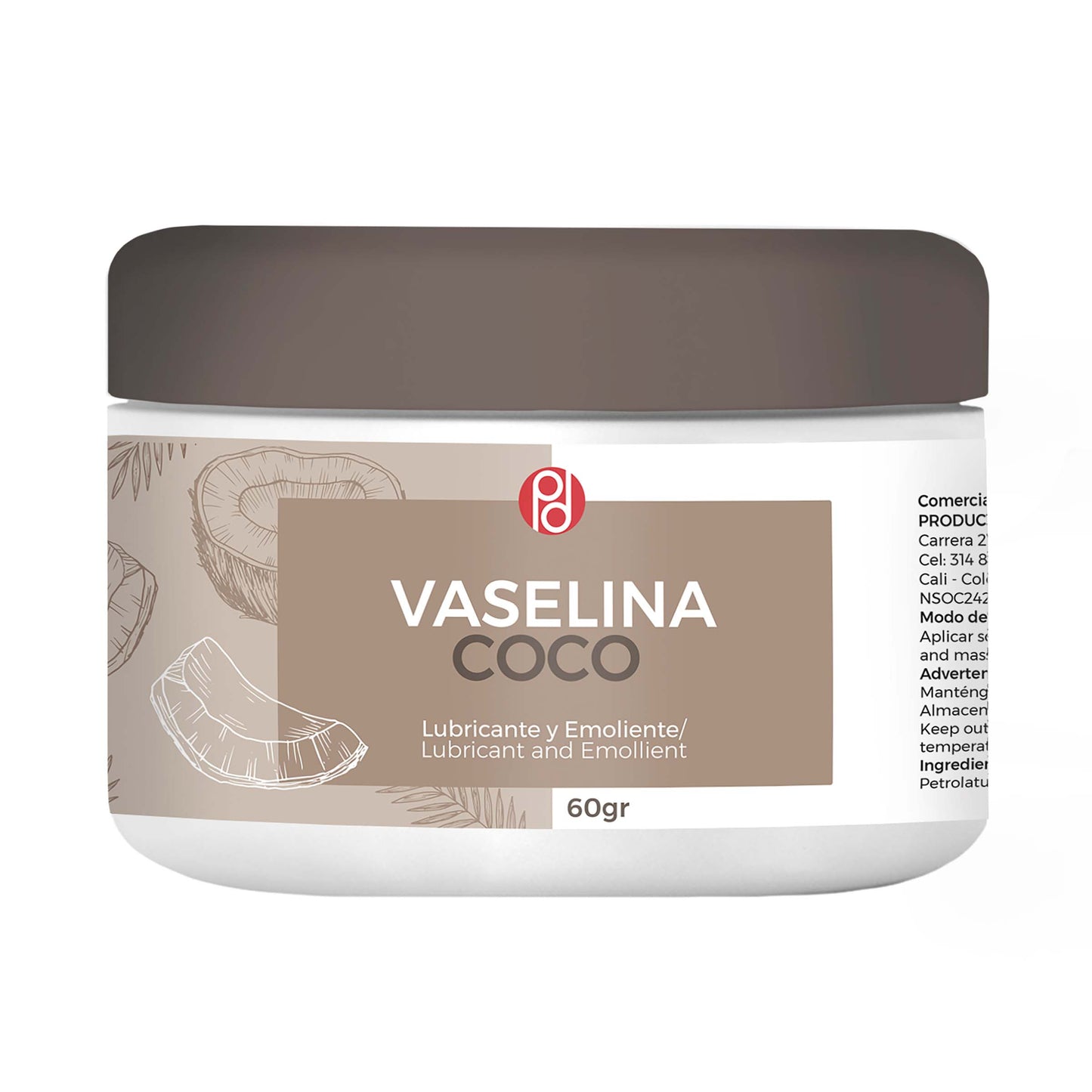 Vaselina Coco Pote 60 Grs