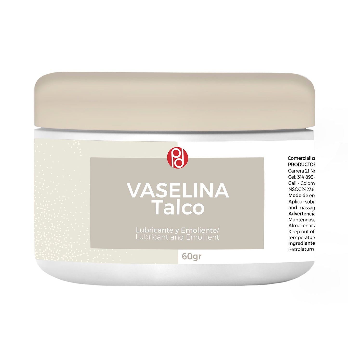 Vaselina Talco Pote 60 Grs