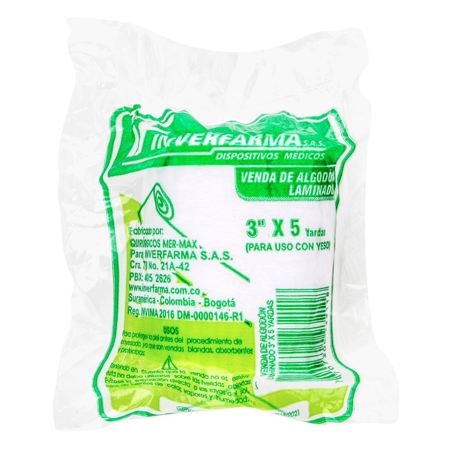 Venda Algodon Laminado 3x5 Inverfarma