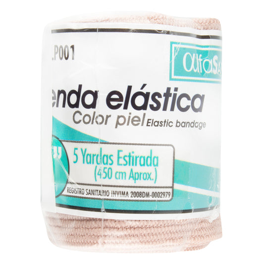 Venda Elastica Piel Alfa Safe 2 X 5