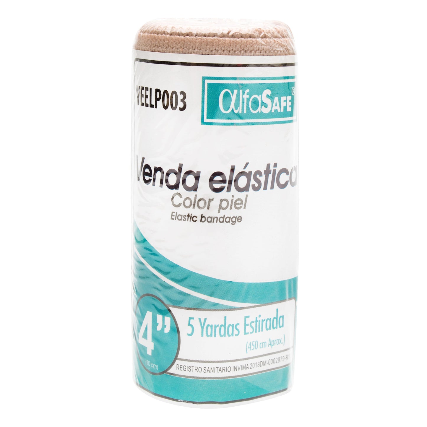 Venda Elastica Piel Alfa Safe 4 X 5