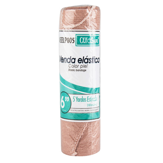 Venda Elastica Piel Alfa Safe 6 X 5