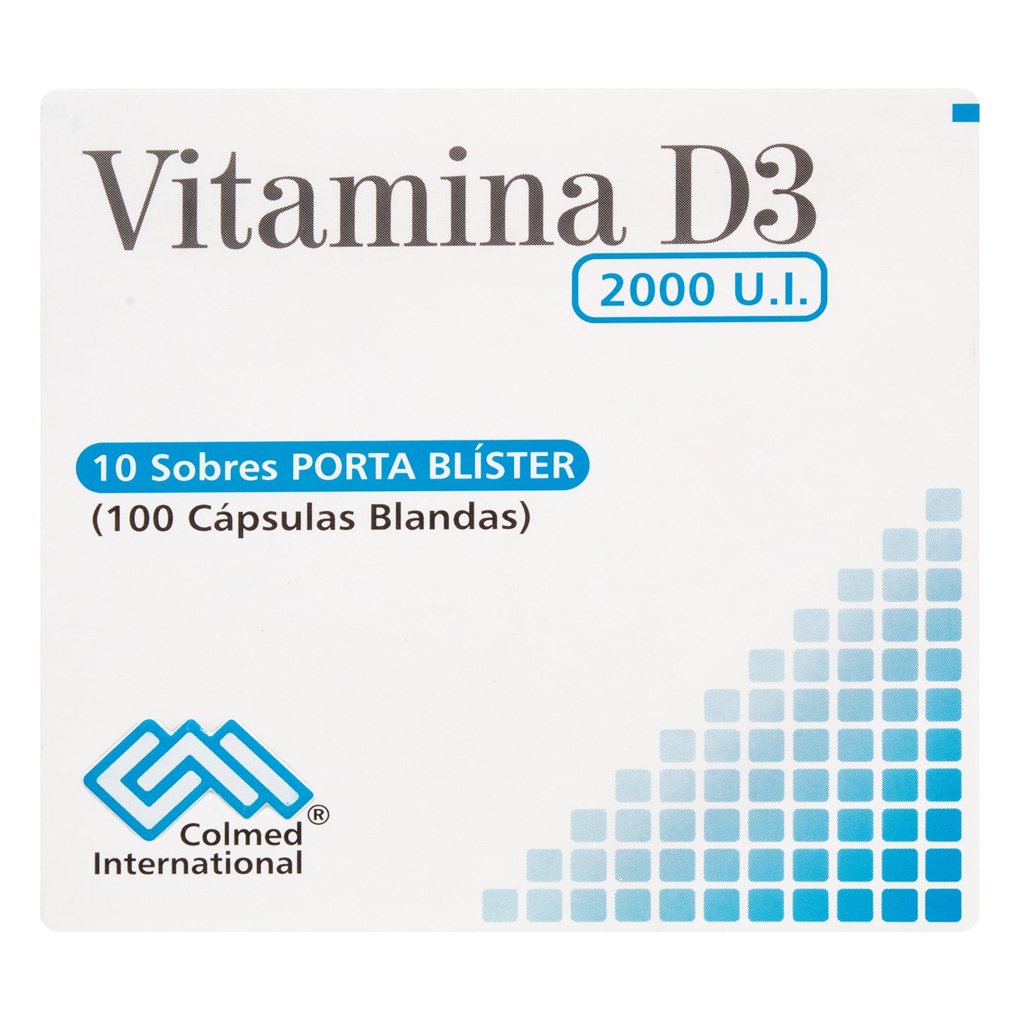 Vitamina D3 2000 Ui 10 Capsulas Pc