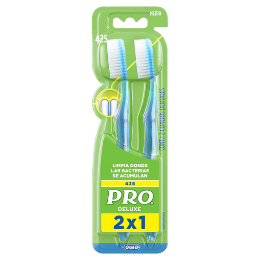 Cepillo Dental Pro 425 Medio 2x1