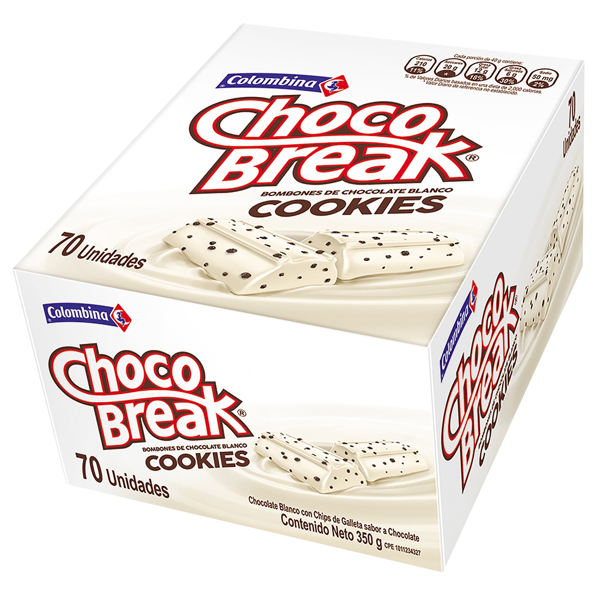 Chocobreak Cookies And Cream Unidad