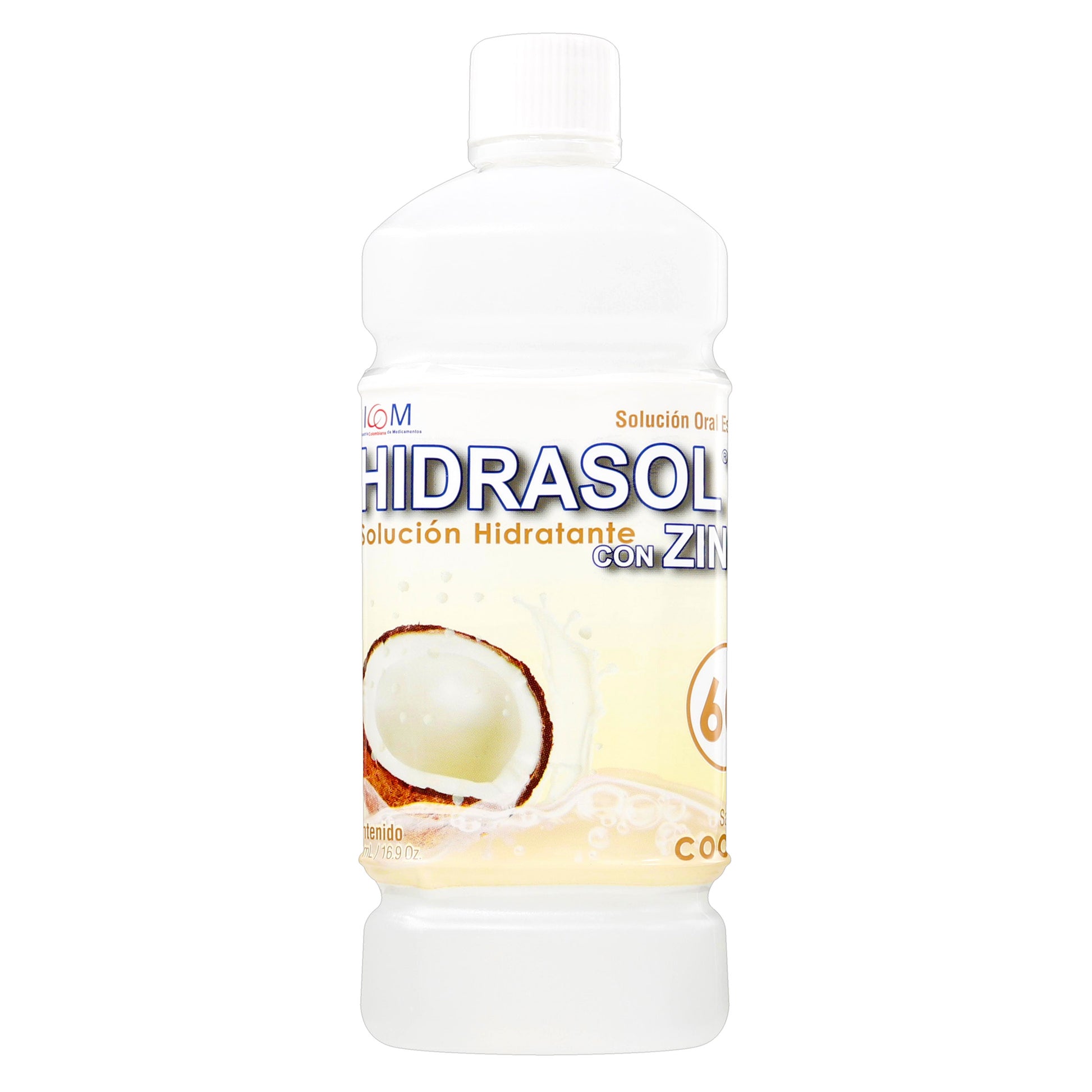 Suero Oral Hidrasol 60 Zinc Coco 500ml