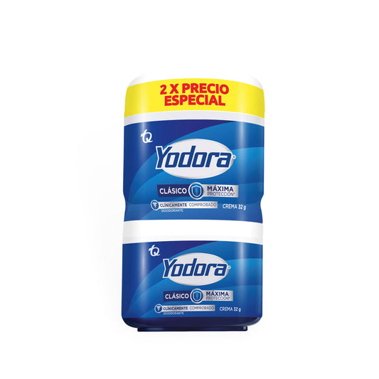 Desodorante Yodora Crema 32 Gr X 2