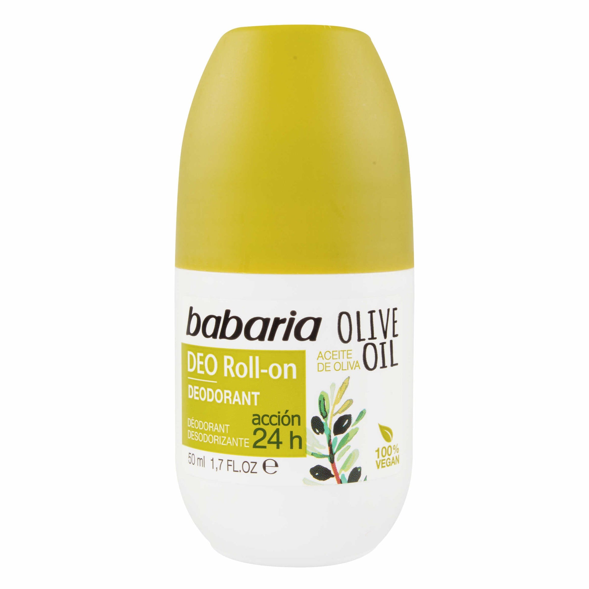 Desodorante Babaria Rollon Olive Oil 50 Ml
