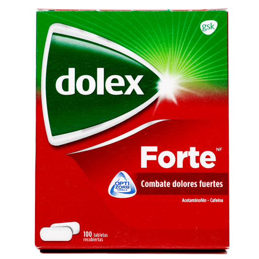 Dolex Forte 500 Mg 10 Tabletas