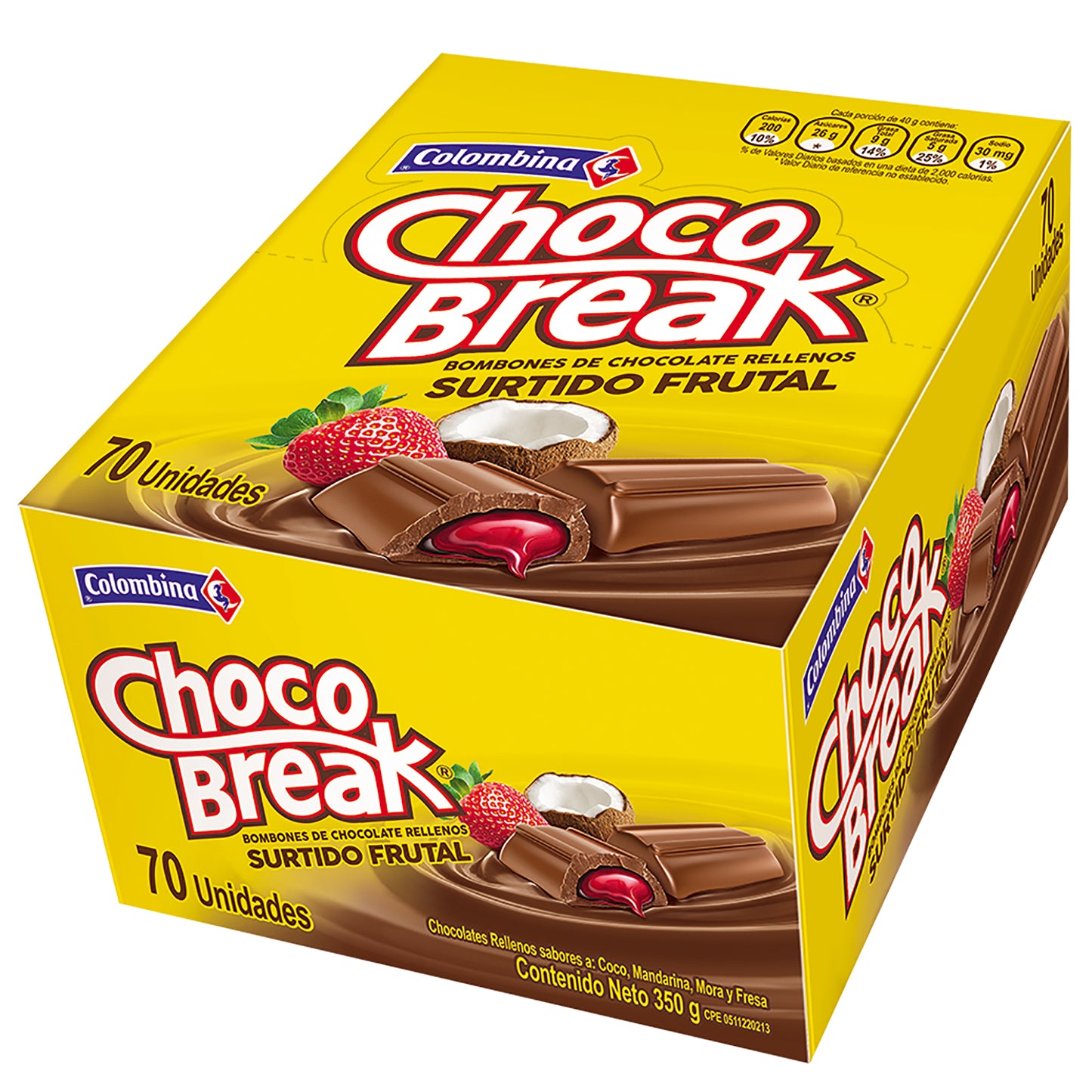 Chocobreak Plateado Unidad