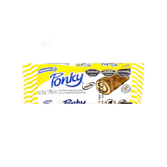 Ponky Crema Nucita Unidad